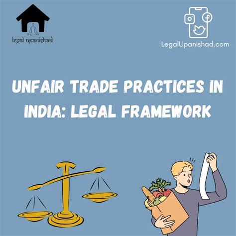 Unfair Trade Practices In India Legal Framework Explained