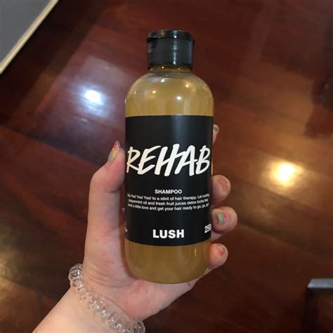 Lush Rehab Shampoo 250ml Shopee Thailand