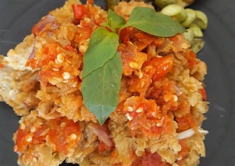 Viral Ternyata Inilah Cara Gampang Untuk Membuat Resep Sambal Geprek