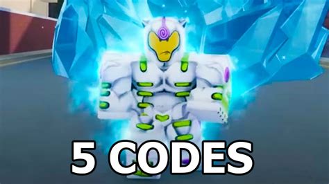 NEW CODES FOR YOUR BIZZARE ADVENTURE ROBLOX YBA CODES YouTube