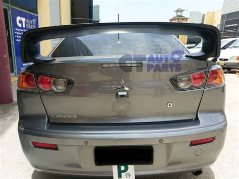 Evo X Style Spoiler Wing For 07 18 Mitsubishi Lancer Cj Vrx Evo X Matte