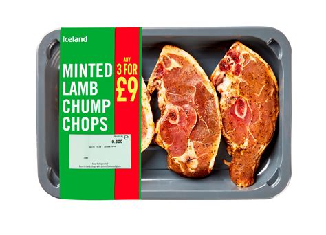 Iceland Minted Lamb Chops 300g Lamb Iceland Foods