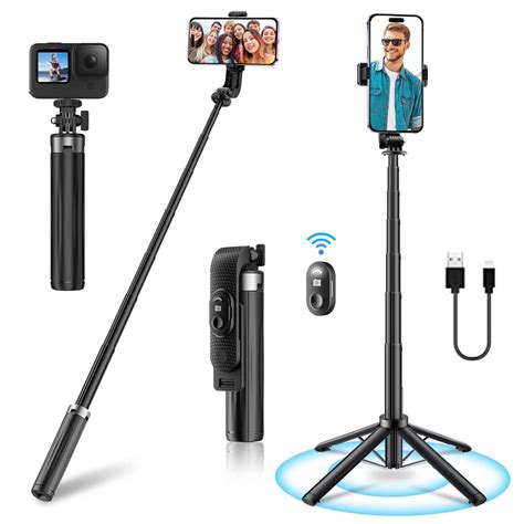 Tycom Selfie Stick Cm Length Tripod Quadrapod Extendable Selfie