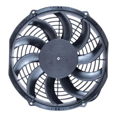 Eletroventilador Universal Pol V Aspirante Oem Spal Qualy Air