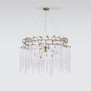 Pendant Lamp RAINBOW XL Serip Bronze Crystal Original Design