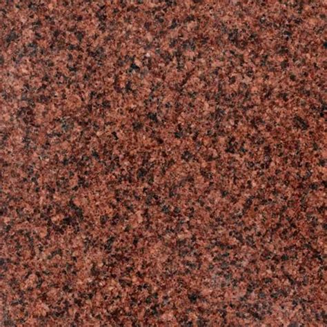 Weather Resistance Crack Resistance Polished Bruno Red Granite Slab