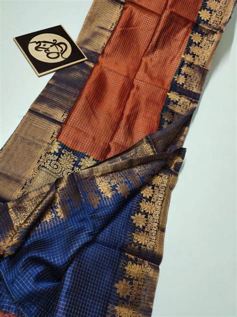 Pure Banaras Spun Silk Sarees Siri Designers