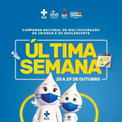 Campanha De Multivacinação Entra Na última Semana Com Quase 100 Mil