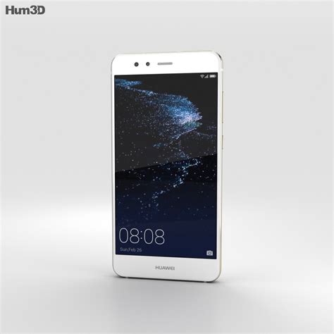 Huawei P10 Lite Pearl White 3d Model Electronics On Hum3d