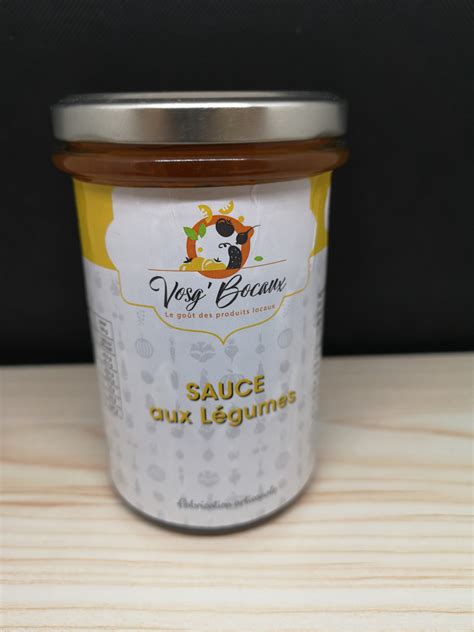 Sauce Aux L Gumes Bio G Sas Vosg Bocaux Locavor Fr