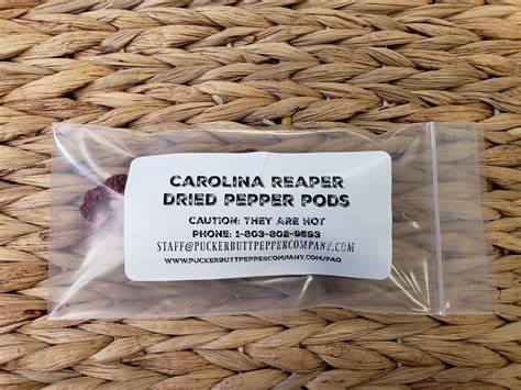 Smokin Eds Carolina Reaper® Worlds Hottest Pepper Puckerbutt Pepper Company