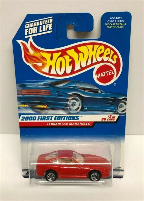 Hot Wheels 2000 First Editions Ferrari 550 Maranello 2 Of 36 Walmart