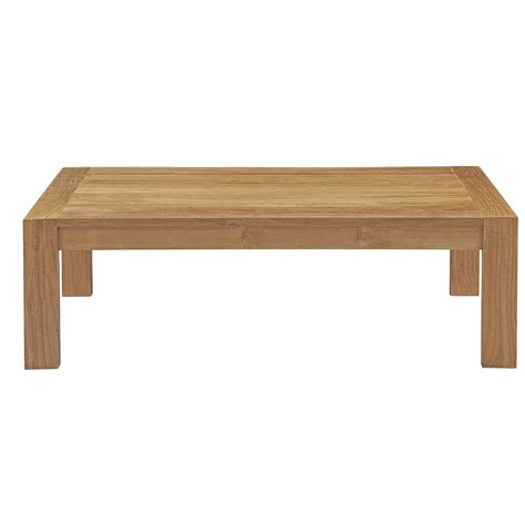 Allmodern Table Basse Carr E En Teck Pocasset Par Havenside Home Et