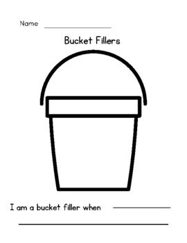 Bucket Fillers By Sample Of Primary Tpt