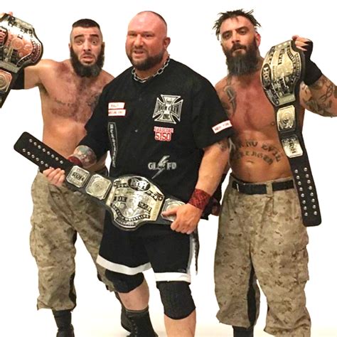 ROH 6 Man Tag Team Champions Bully Ray Aka Bubba Ray Dudley And The