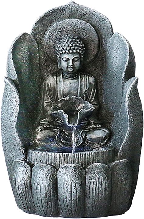 Moisture Indoor Water Fountains Buddha Fountain Indoor