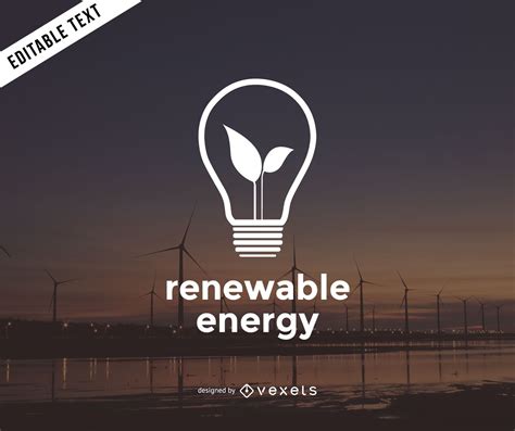 Renewable Energy Logo Template Vector Download