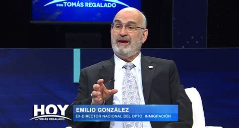 Hoy con Tomás Regalado 04 06 24 entrevista a Emilio González Ex