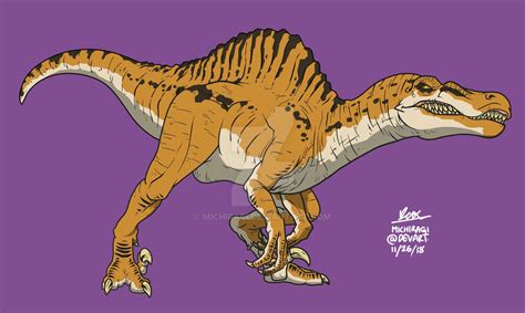 Spinoraptor Jw Evolution Secrets Of Drwu By Michiragi On Deviantart