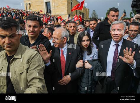 Ankara Turkey Th May Republican People S Party Chairman And