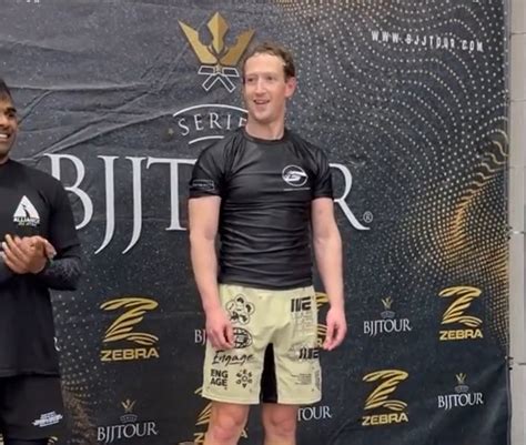 Mark Zuckerberg Takes The Podium At Jiu Jitsu Tournament In California