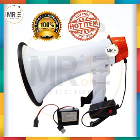 Megaphone Loud Hailer Watt Miyako Sk Usm With Siren Usb Port