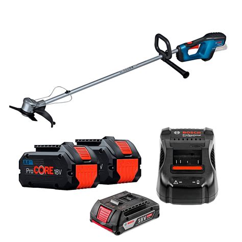 Roçadeira A Bateria Bosch - Roçadeira 18V Bosch GFR 18V-23 + Carregador e 2 Baterias 8Ah - Tita ...