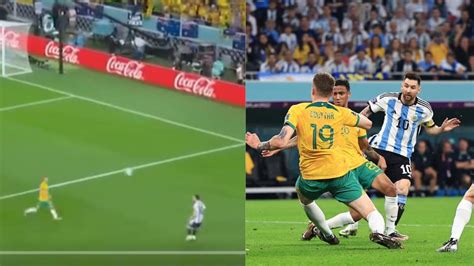 Fifa World Cup Lionel Messi Pulls Off A Masterpiece Goal In