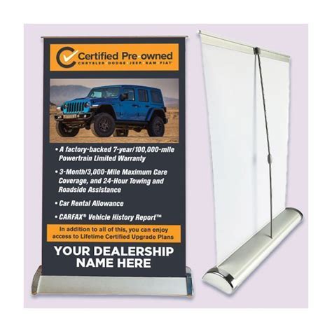 Table Top Retractable Banners