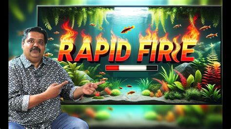 Aquarium Rapid Fire First Time In Youtube Mayur Dev Aquascaper