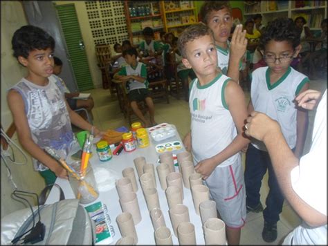 Projeto Escola Verde Pev Oficina De Reciclagem Na Escola Z Lia