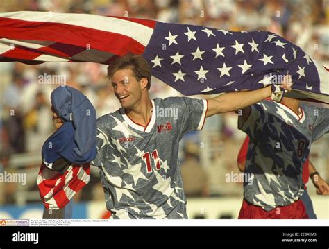 Soccer World Cup Usa 94 Group A Usa V Colombia Hi Res Stock Photography