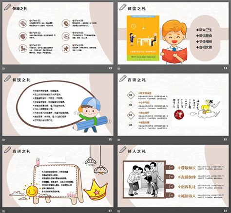 《八礼四仪》小学生文明礼仪教育主题班会ppt 第一ppt