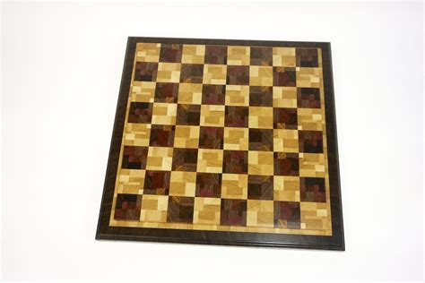 Chess Chess Board End Grain Chess Board Wooden Chess Board Etsy