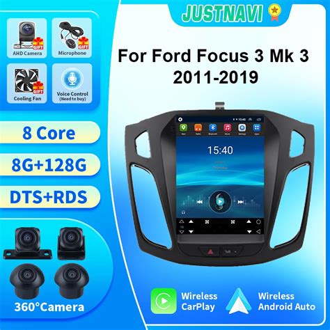 Justnavi Car Radio Leitor Multim Dia Est Reo Android Para Ford Focus