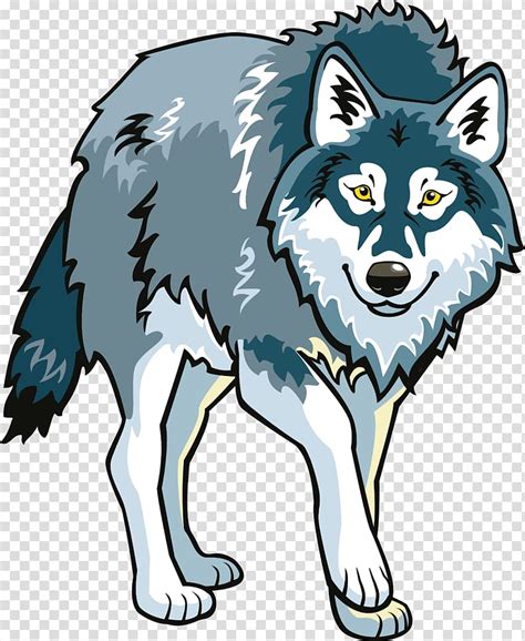 Transparent Wolf Cartoon Png Clip Art Library