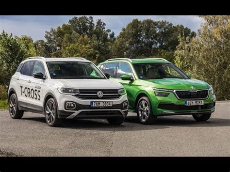 Skoda Kamiq Vs Volkswagen T Cross Youtube