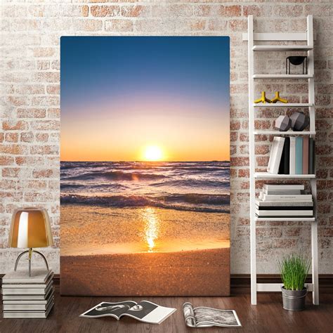 Beach Canvas Prints for Bedroom Wall Decor Aerial Beach | Etsy