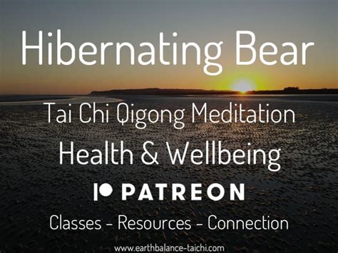 Hibernating Bear Tai Chi Qigong Meditation For Health