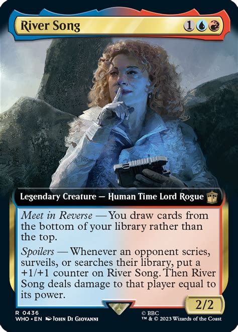 A First Look At Magic The Gathering Doctor Who