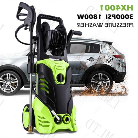 3000PSI 1.8GPM Electric Pressure Washer High Power Water
