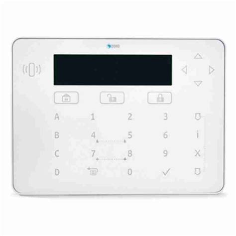 Risco Elegant Keypad With Proximity Reader Secuway