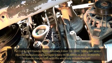 Hyundai Accent Timing Belt Change