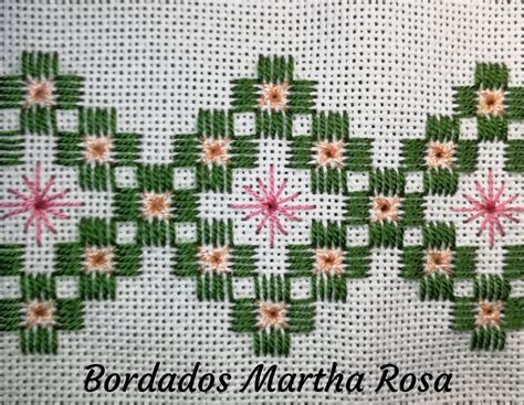 Hardanger Bordado em ponto reto Bordado vagonite e Crochet a mão