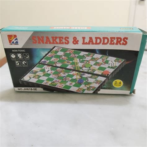 Jual NEW Board Game Snakes Ladders Mainan Ular Tangga Shopee