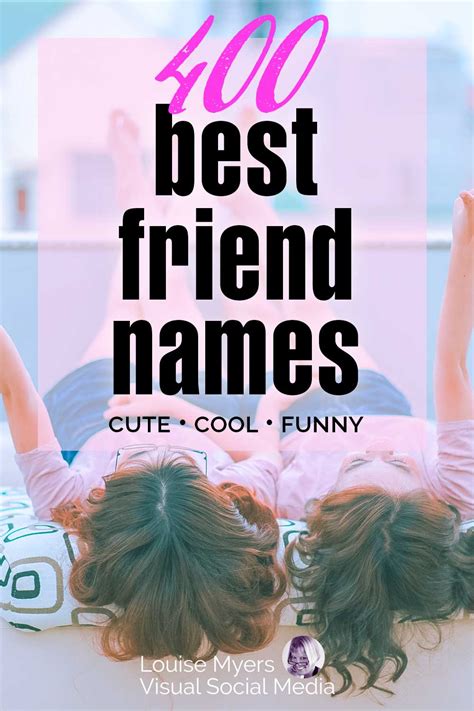 400 Snapchat Names For Your Best Friends Cute Funny Cool LouiseM