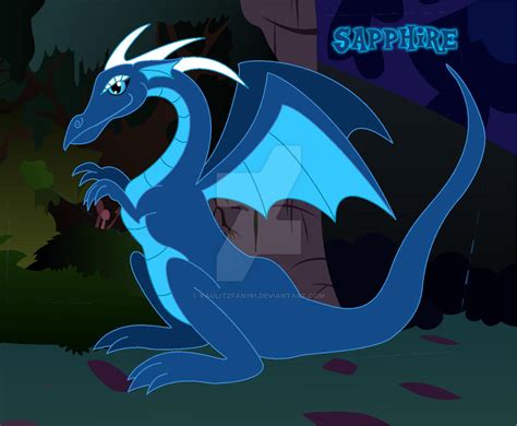 Sapphire the Dragon (Edited) by KaulitzFan191 on DeviantArt