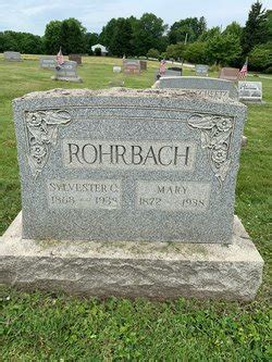 Sylvester C Rohrbach 1868 1938 Mémorial Find a Grave