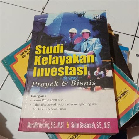 Jual Buku Studi Kelayakan Investasi Proyek Dan Bisnis Murdifin Haming