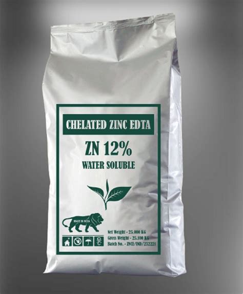 Chelated Zinc EDTA Water Soluble Fertilizers at Rs 160 kg वटर